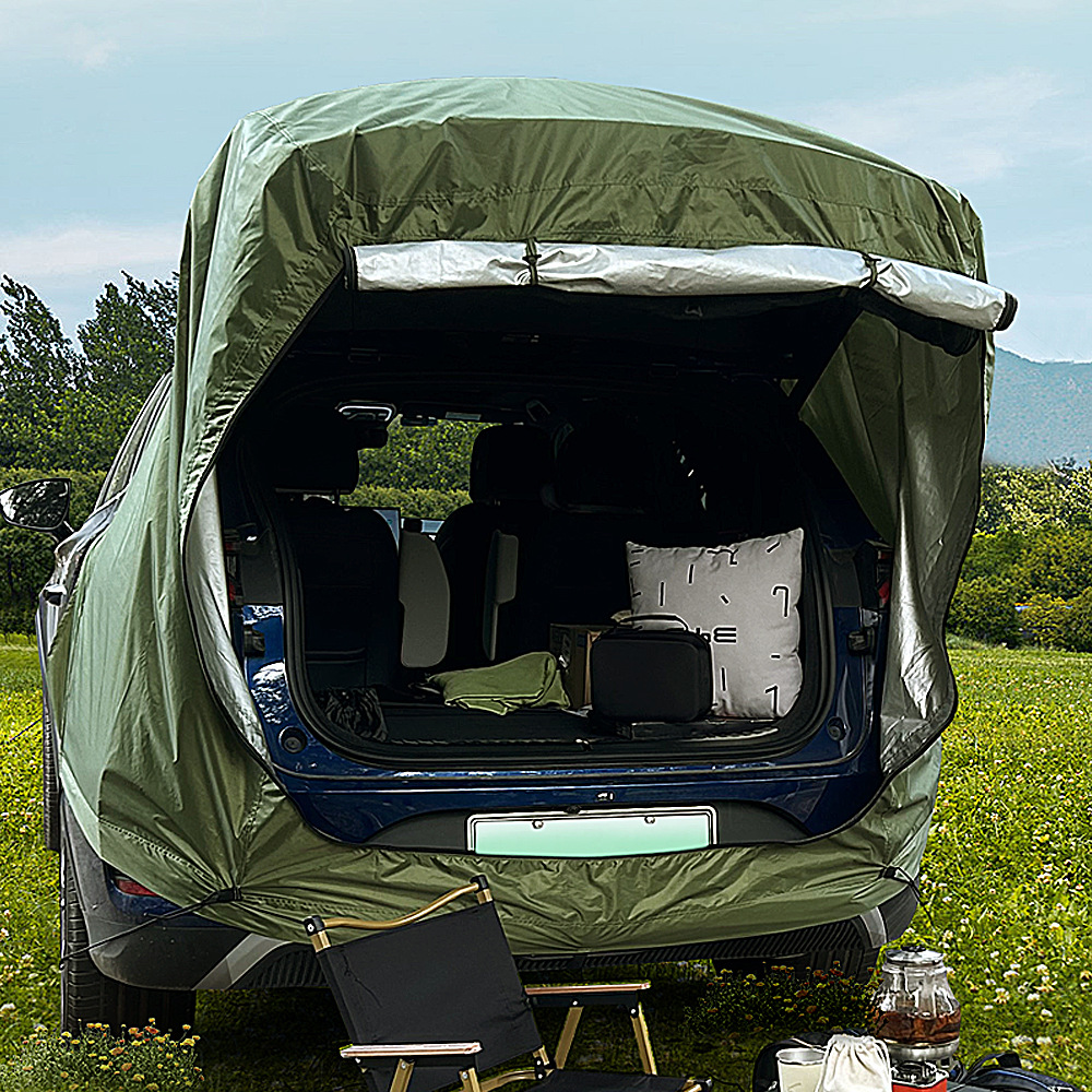 Spot outdoor cross-border outdoor rear tent camping canopy roof extension tent sunshade sunscreen rainproof