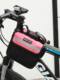 Bicycle Front Beam Bag Mountain Bike Mobile Phone Storage Bicycle Front Trailer Handle Bag Waterproof Hanging Bag Riding Equipment Accessories