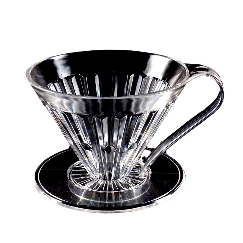 Coffee filter Cup V60 hand drip filter Cup resin drip cup brewing cup coffee matching appliance