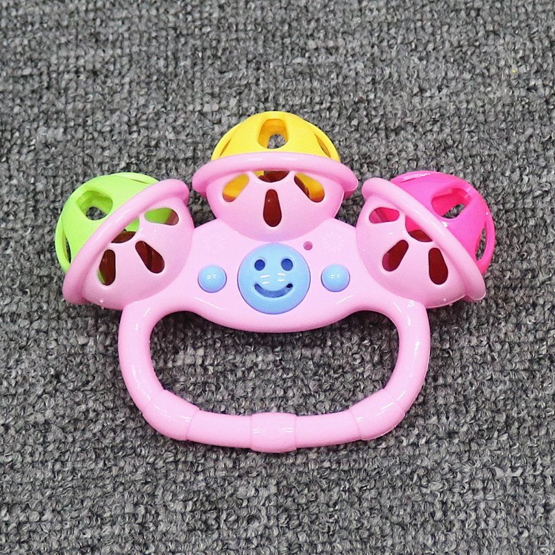 Toy hand bell 2 yuan shop hot shake Ling wholesale children's hair ring toy stall supply wholesale