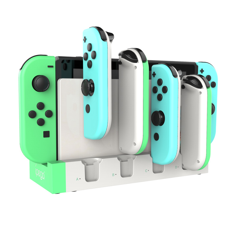 Switch handle charging joyCon left and right small handle charging base Charger NS Animal Forest color matching