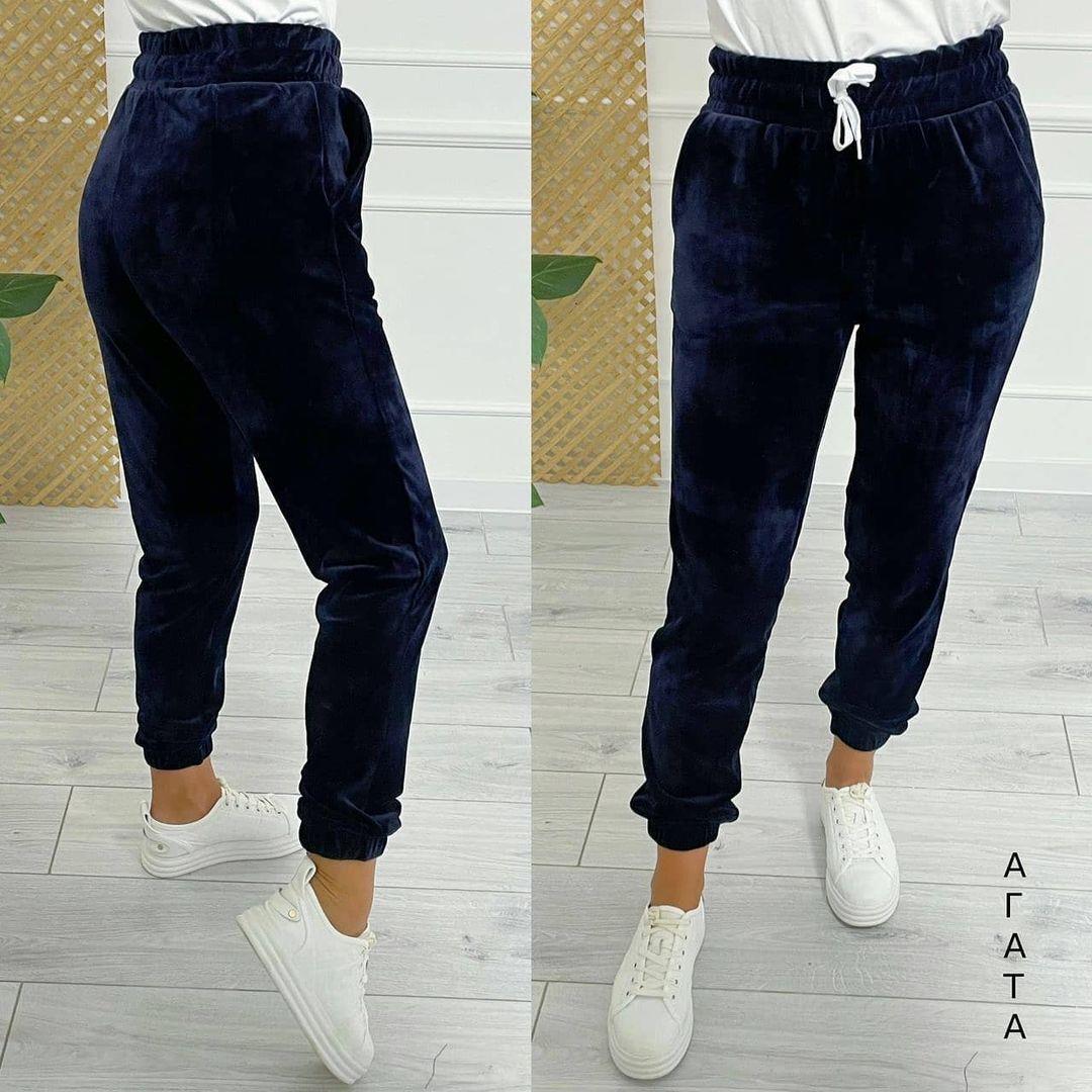 2023 European and American cross-border autumn and winter versatile ankle-tied women's elastic waist lace-up Korean velvet casual pants sports pants