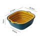 Thick large drain basket (blue and yellow)