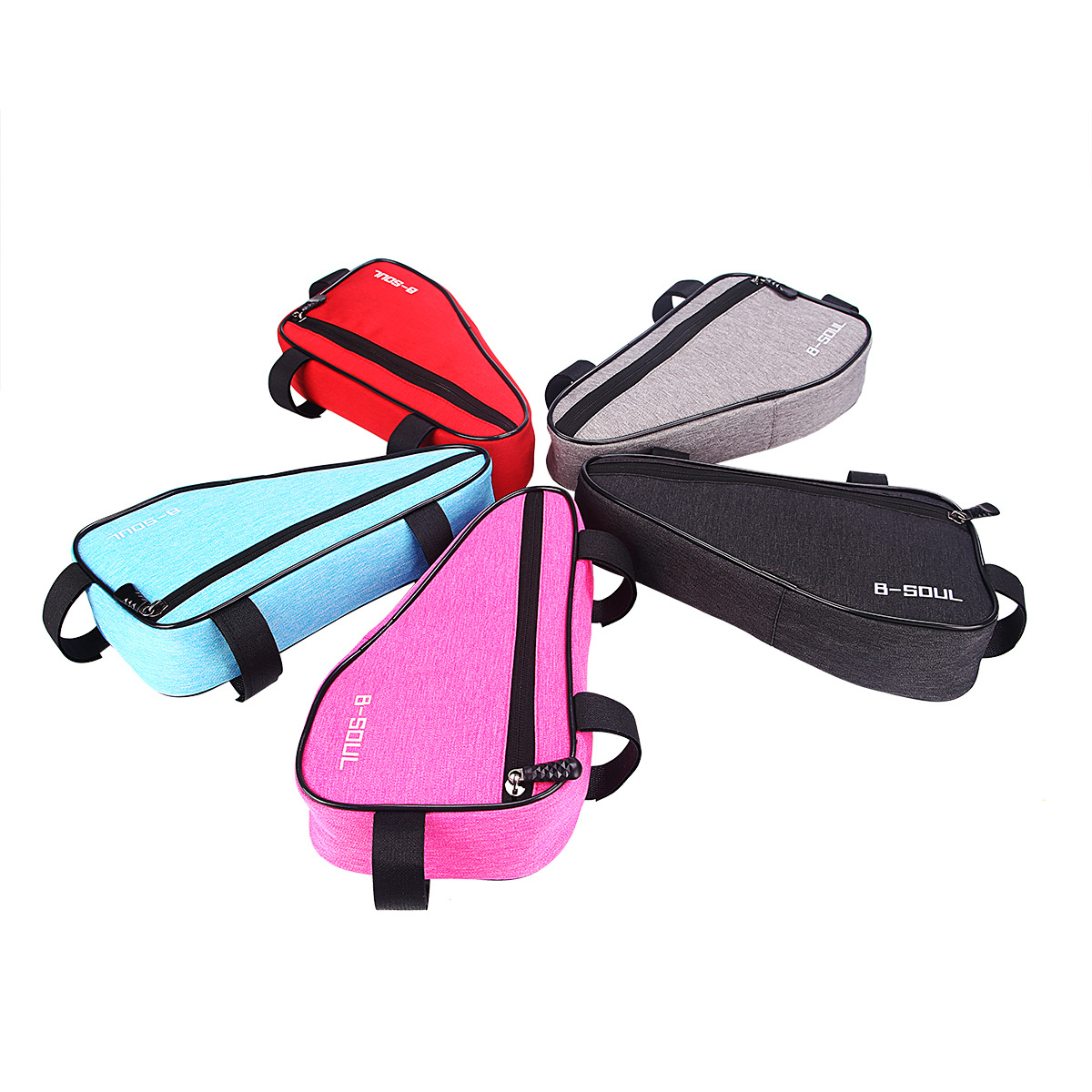 Bicycle motorcycle bag triangle bag beam bag mountain front bag saddle bag upper tube bag tool kit riding equipment
