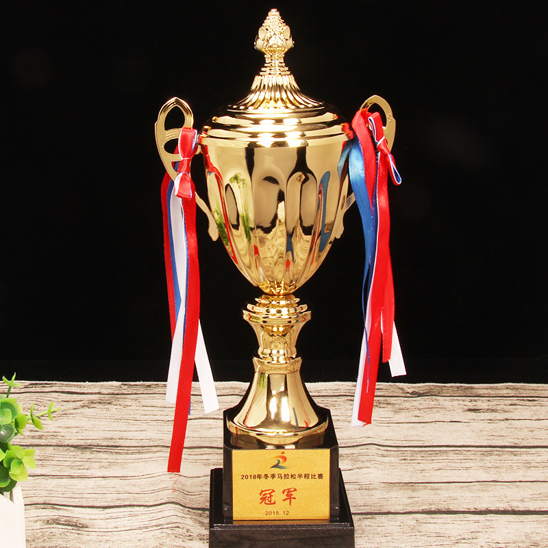 Bestselling general-purpose metal trophy creative craft medal award competition corporate annual meeting prize available for logo customization