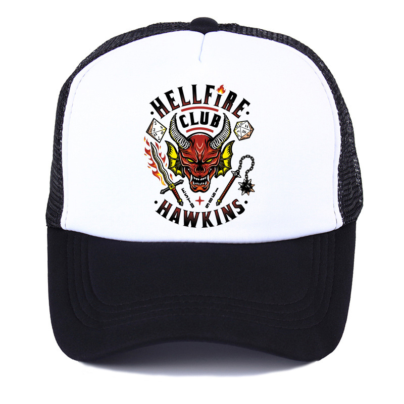 Stranger Things 4 Novelty Item Summer Casual Duckbill Hat Outdoor Sun Hat