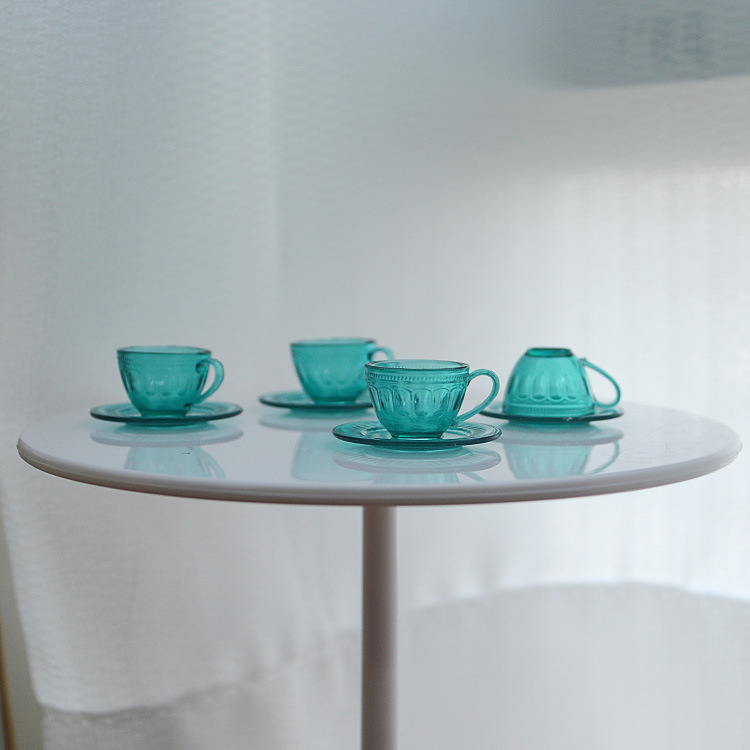 6 points BJD blythe soldier mini miniature food and play tea set OB11 GSC simulation afternoon tea cup and saucer model