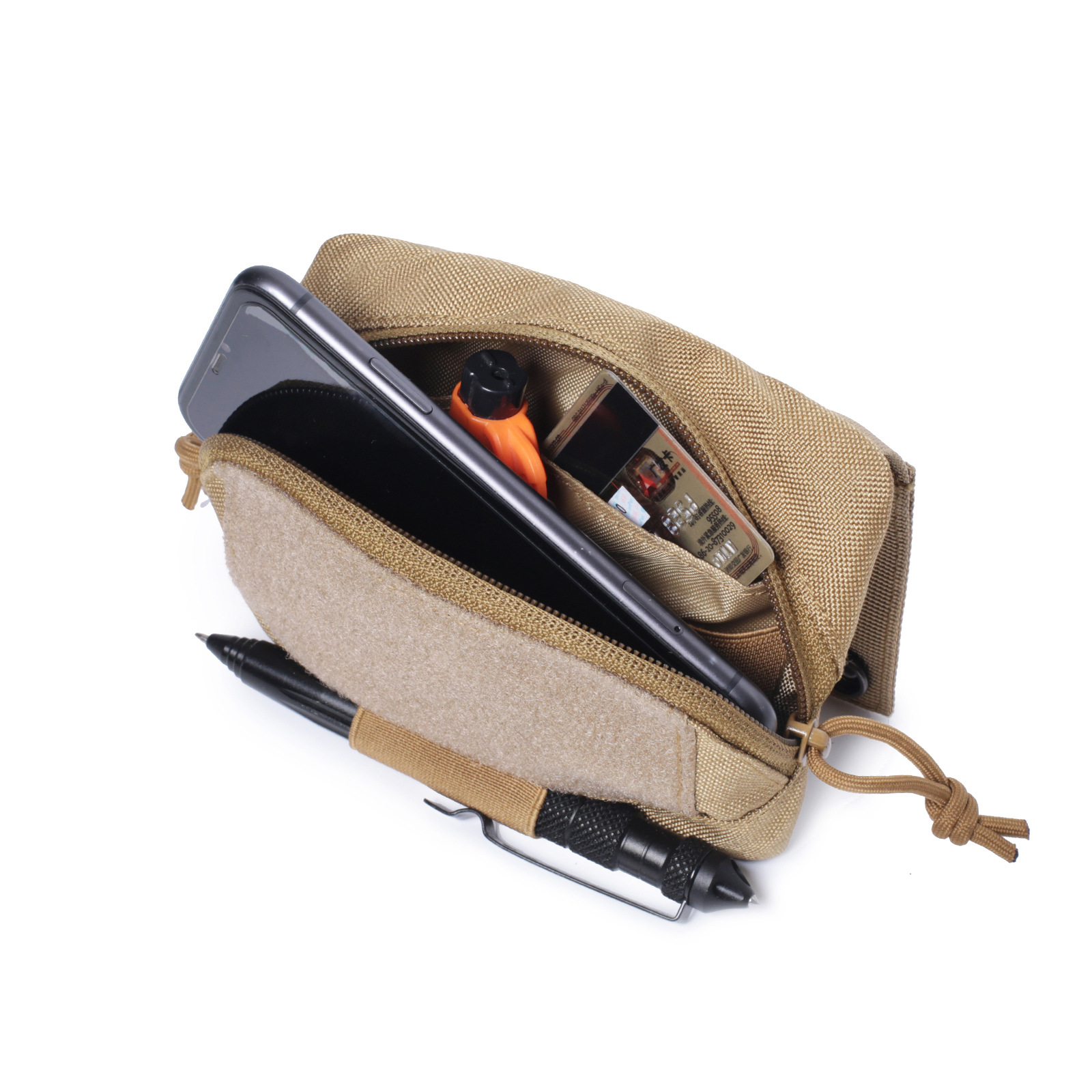 Tactical Vest Chest Hanging Bag molle Small Bag 6-inch Mobile Phone Cross Waist Bag Foreign Trade New Product Amazon Explosions Sundries Collection
