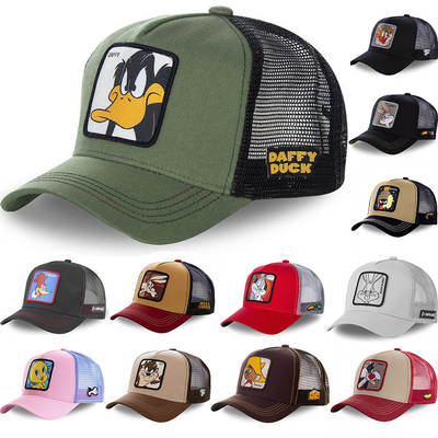 Foreign trade popular cartoon rabbit duck baseball cap animation Four Seasons net cap American truck driver cap cross-border wholesale