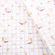 6107 pink lattice rabbit; 74*51cm one