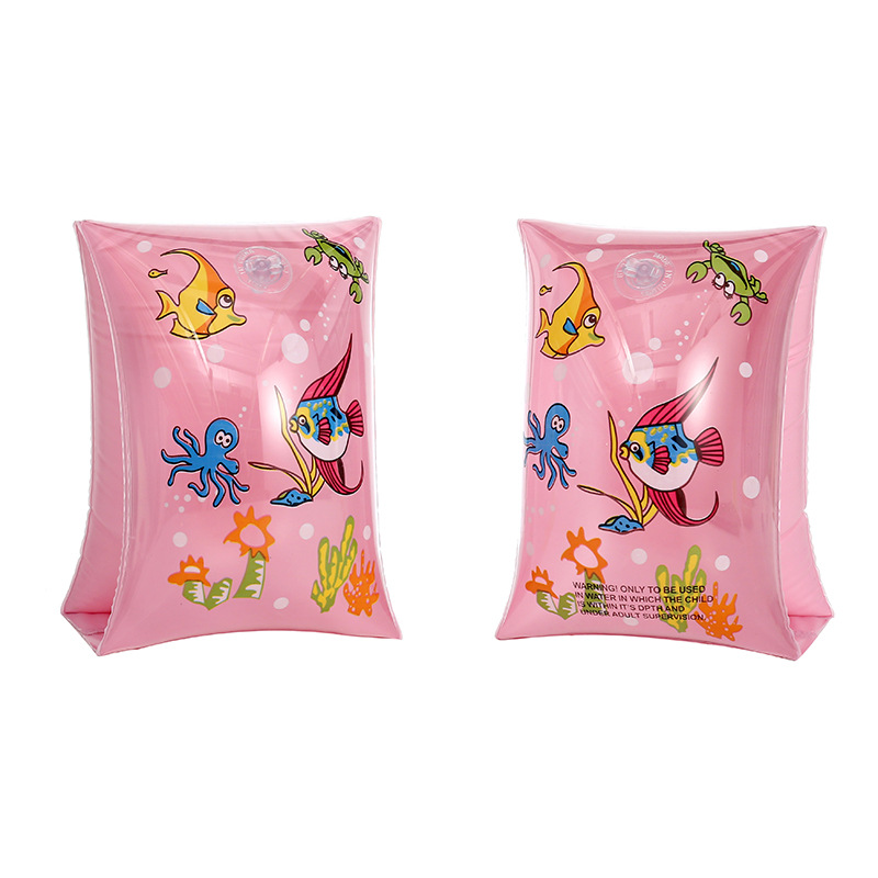 New eco-friendly PVC children's small fish arm ring cute cartoon children's swimming arm ring spot wholesale