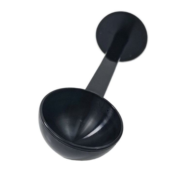 Coffee measuring spoon 2-in-1 coffee bean spoon 10g standard coffee spoon powder pressing dual-purpose bean spoon powder pressing spoon factory