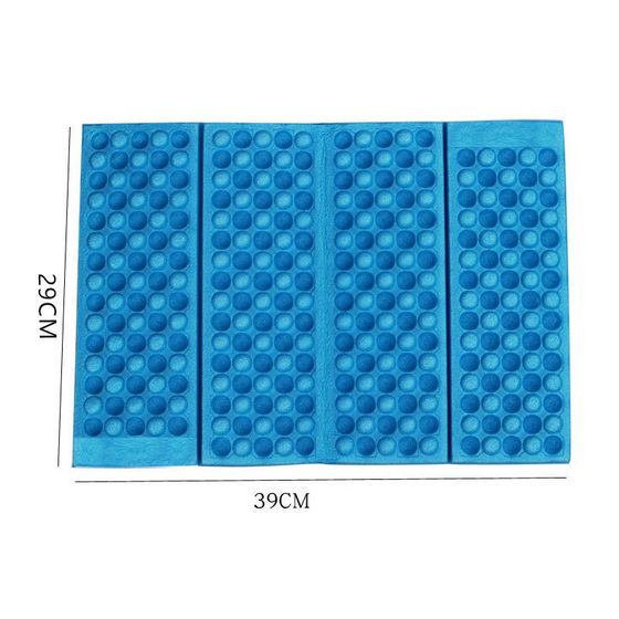 XPE Outdoor Folding Cushion Four-fold Portable Moisture-proof Foam Floor Mat Honeycomb Eight-fold Small Seat Cushion Cool-proof Butt Mat
