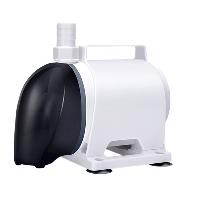 Fish tank pumping pump circulating pump mute amphibious side suction submersible pump fish pond filter pump water exchange pump large flow
