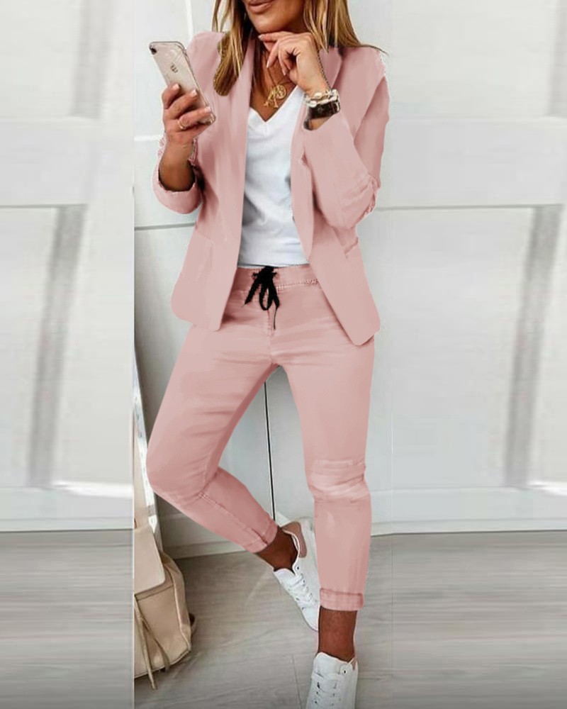 2023wish Amazon independent station new casual fashion suit suit women's suit