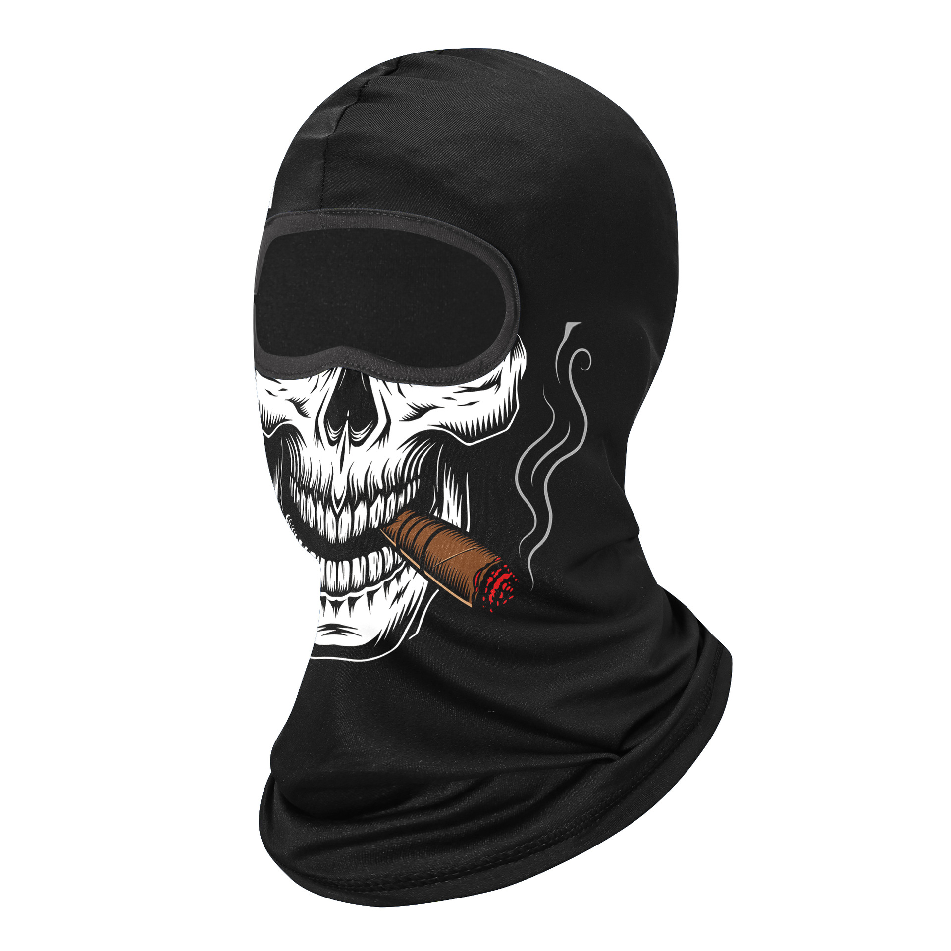 Headgear Motorcycle Sunscreen Motorcycle Ice Silk Windproof Skull Mask Men's and Women's Breathable Sweat-wicking Full Face Neck Headgear