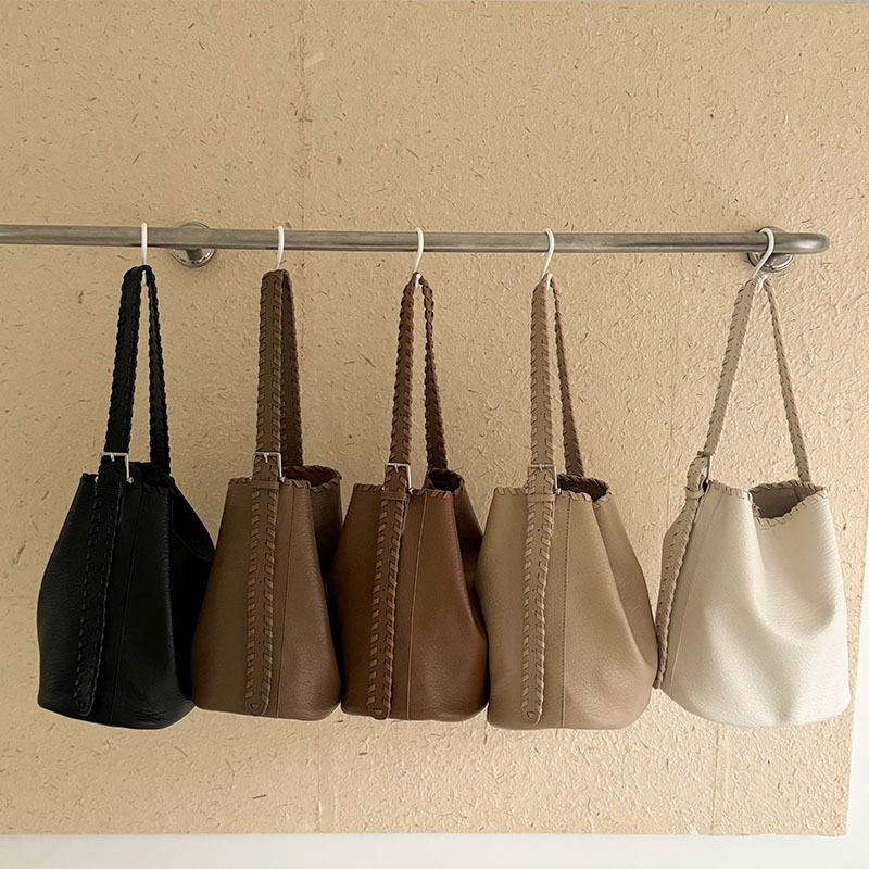 High-end Fashion Shoulder Tote Bag Women's 2024 New Spring and Summer Casual All-match Large Capacity Crossbody Bucket