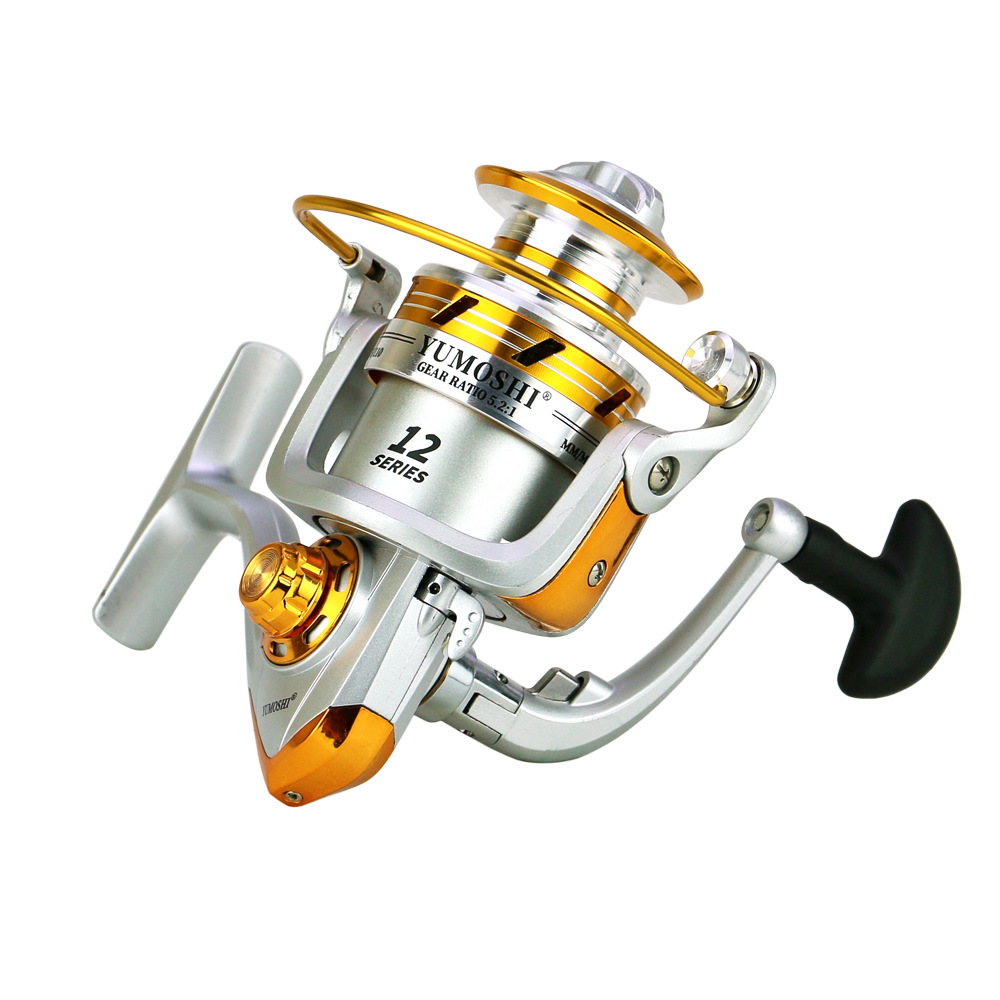 YUMOSHI EL series fishing wheel fishing reel Sea Pole set fishing wheel fishing gear fishing reel Sandy raft fishing Luya
