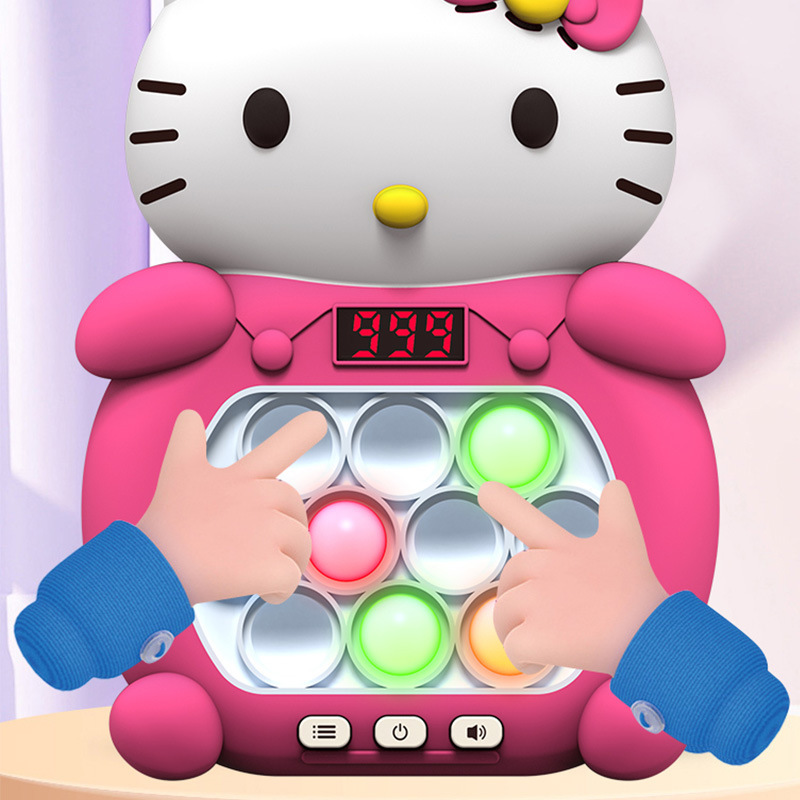 Cross-border speed push three-dimensional hamster to break through the game machine to decompress the puzzle to eliminate the rodent pioneer educational toys