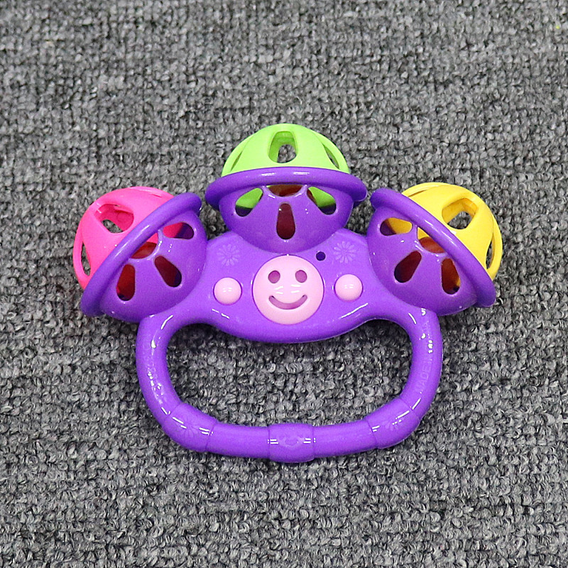Toy hand bell 2 yuan shop hot shake Ling wholesale children's hair ring toy stall supply wholesale