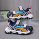 Children's Sandals Boys 2024 New Summer Handsome Non-slip Sports Sandals Soft Bottom Boys Beach Shoes Large Children