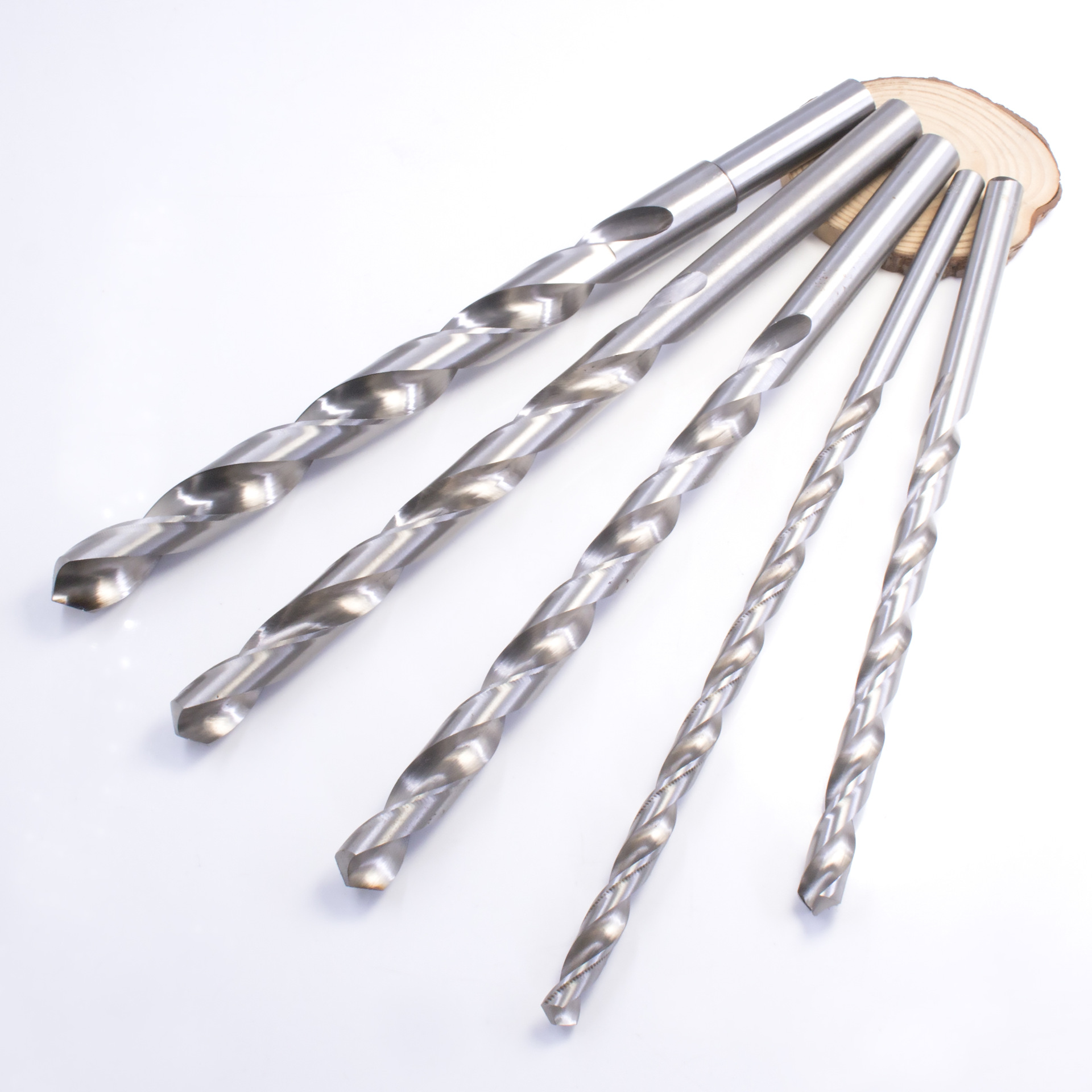 HSS4241 High Speed Steel Straight Handle Twist Drill 160-300mm Lengthened Extra Long Woodworking Template Deep Hole Drill