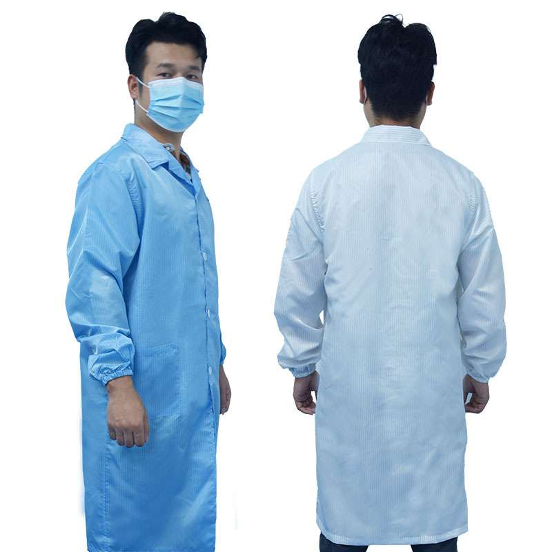 Anti-static gown overalls food workshop factory clean dust-free clothing electrostatic clothing electrostatic clothing anti-static clothing