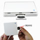 Wireless remote control switch free wiring random paste single double Open double control 220V household light 86 panel wall switch