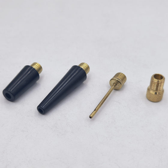 Metal plastic inflatable Nozzle car inflatable pump inflatable nozzle pump accessories metal air nozzle three-piece set