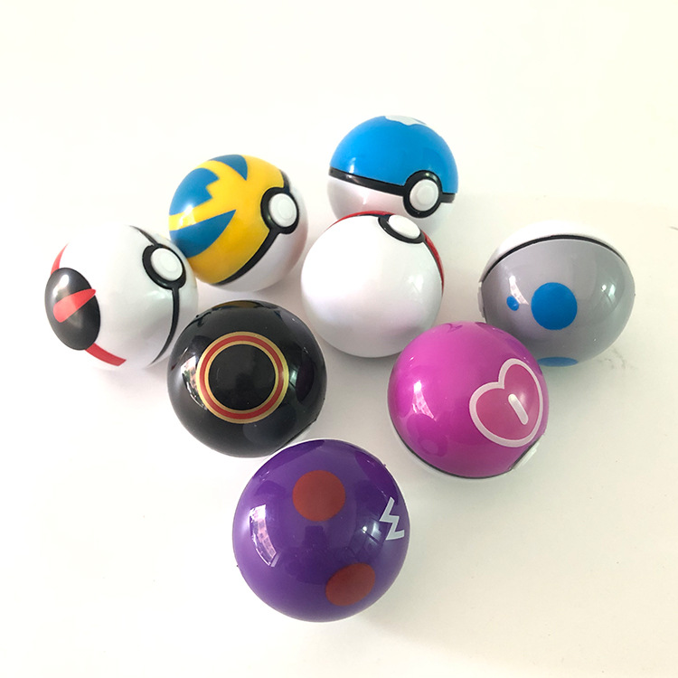 Elf Ball Toy Pokémon Pocket Elf Master Ball Pet Doll Pokémon Toy 5cm Colored Ball