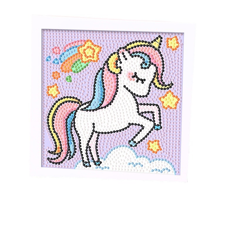 Diamond Sticker Handmade Cartoon Ling Na Belle Wholesale Diamond Painting DIY Masonry Painting Toy Gift