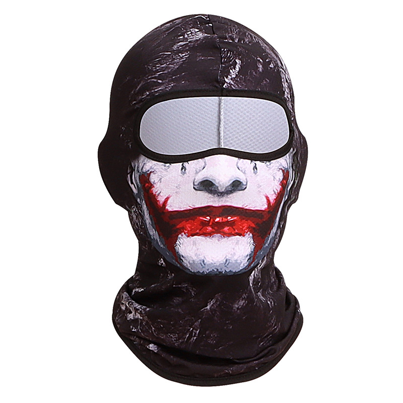 Spot UV Protection Mask Outdoor Riding Sunscreen Headgear Ice Sense Full Face Mask Motorcycle Helmet Lining Men