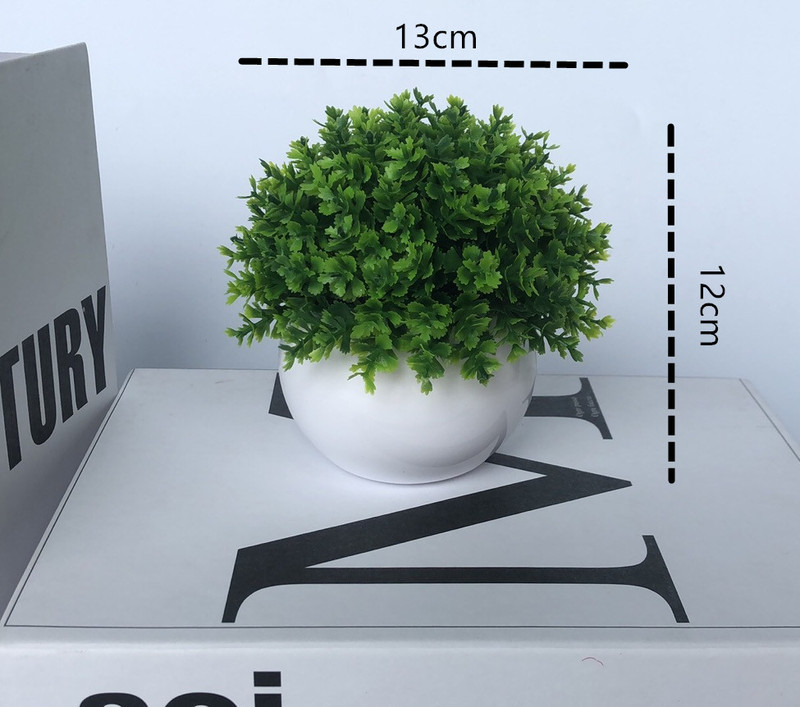 半円球組み合わせシミュレーション緑植家庭装飾花芸小置物プラスチック造花盆栽小盆栽花|undefined