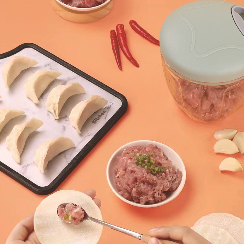 Cross-border Garlic Puller Garlic Mashed Artifact Household Garlic Press Manual Shrimp Beater Garlic Machine Cutting Vegetable Garlic Mashing Large Capacity