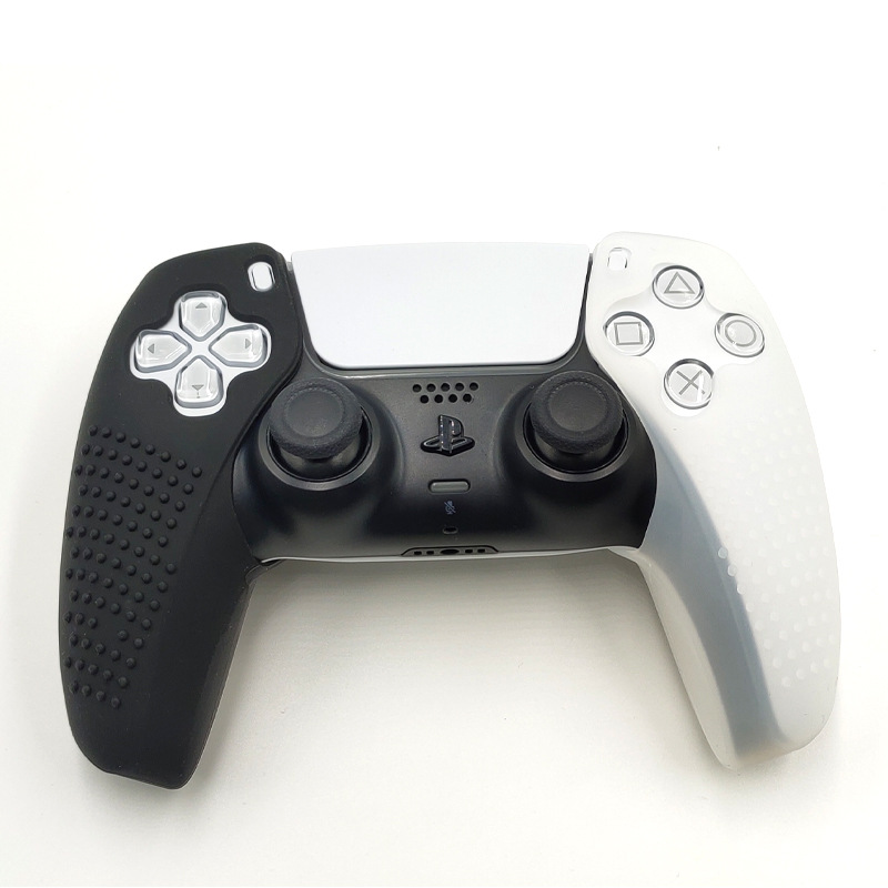 PS5 left and right handle split silicone case PS5 handle grip protective case PS5 silicone case oil injection high quality