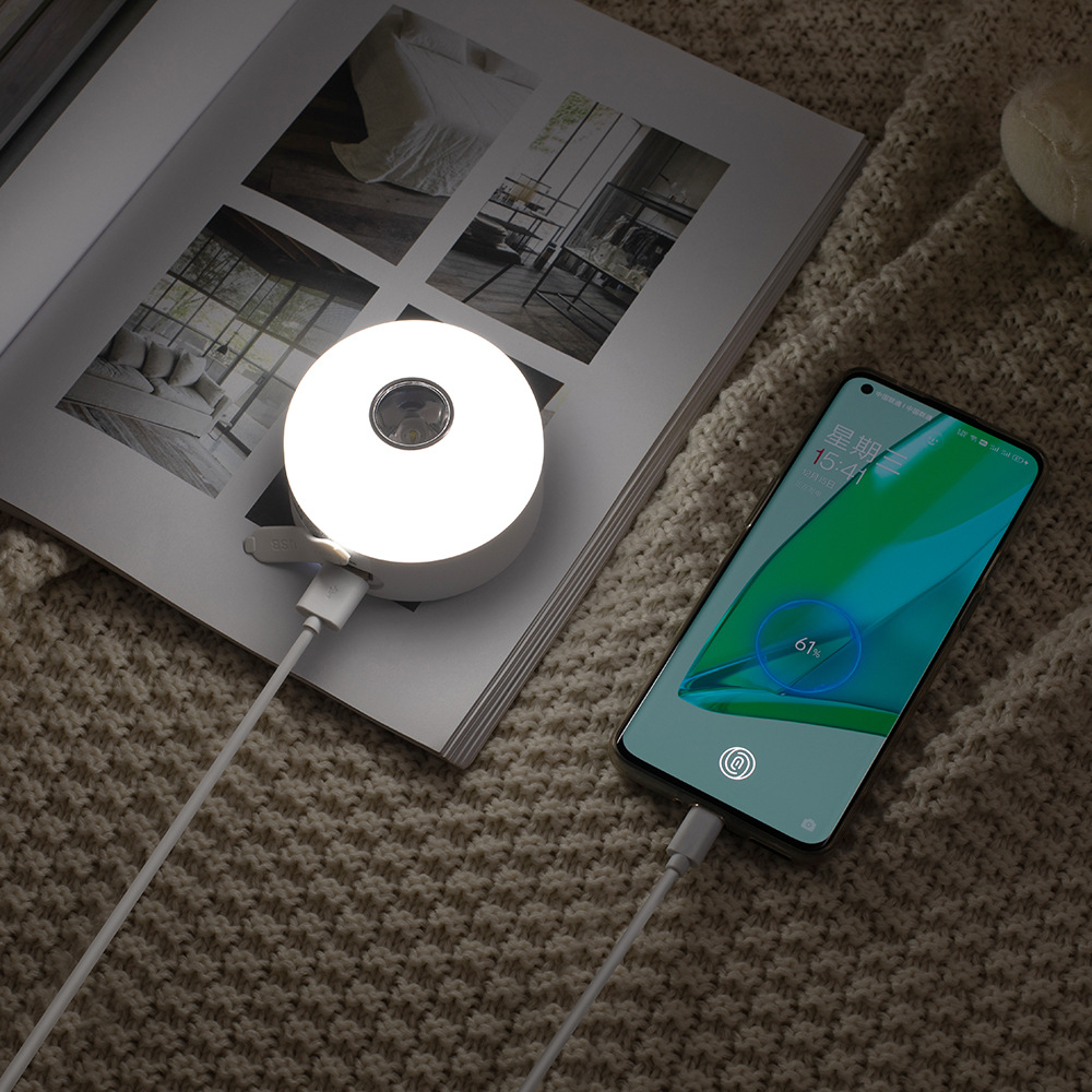Outdoor camping lamp usb rechargeable portable tent lamp emergency signal lamp charging treasure emergency power flashlight S