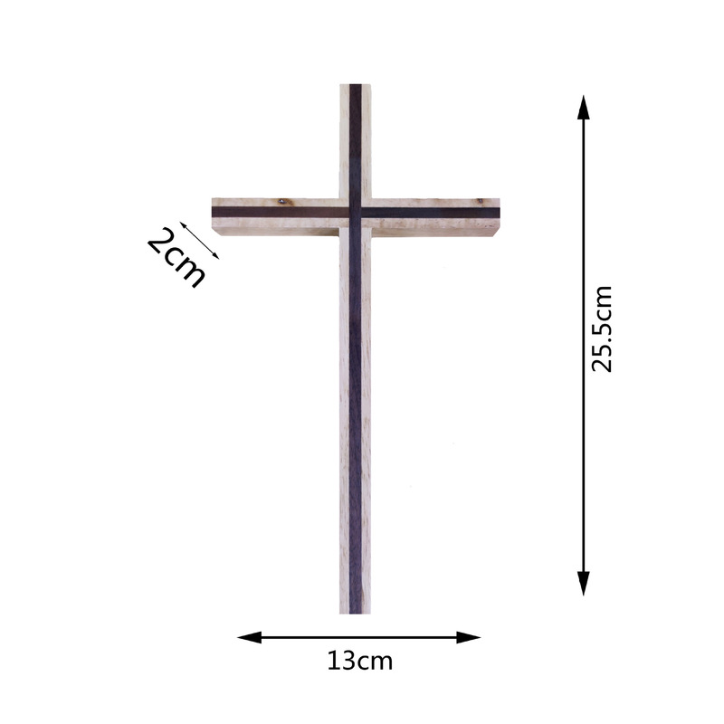 無垢材十字架クルミラバーウッドオリジナルヴィンテージ治療十字架オフィス文化木製工芸品|undefined