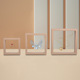 Apricot film box; 7*7*2