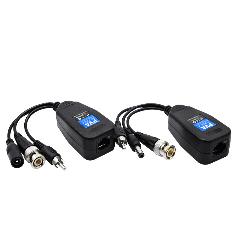 Cross-border recommend AHDCVITVI coaxial video power audio three-in-one twisted pair transmitter PVA Balun