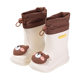 Fawn Millie Children's Rain Shoes Cartoon Cute Yellow Duck Bundle Mouth Rain Shoes Middle Tube Water Shoes Non-slip Children's Non-slip