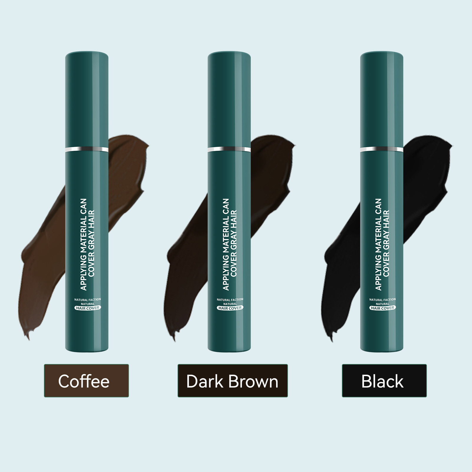 Cross-border dedicated disposable hair dye pen cover white hair color supplement brush black hair stick does not stimulate temporary hair dye wholesale