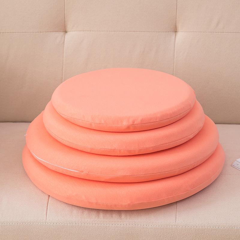 Wholesale Futon Mat Tatami Cushion Knitted Cotton Chair Cushion Japanese Style Round Memory Cotton Cushion Compressible Shipping