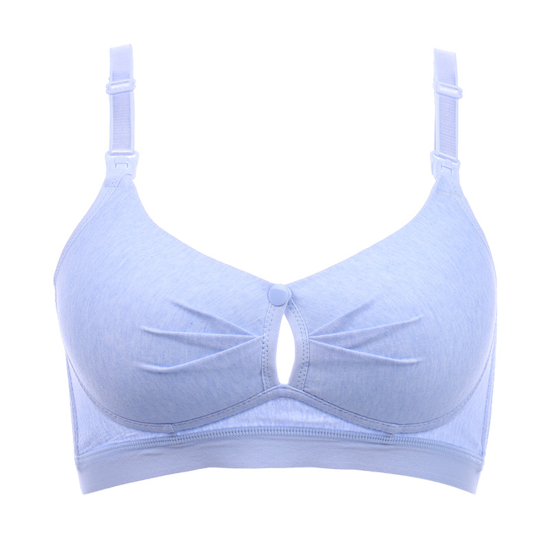Breastfeeding Underwear Bra Pregnant Women's Postpartum Gathering without Steel Rings
