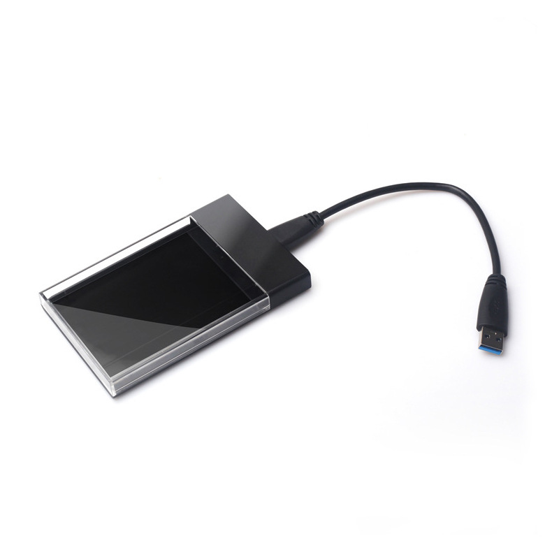 External USB 3.0 transparent 2.5 inch mobile hard disk box external SATA serial port SSD mechanical solid state hard disk box