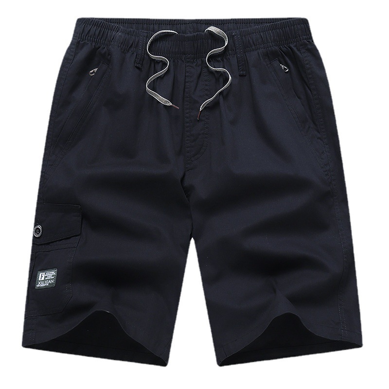 Shorts Men's Cross-border Foreign Trade Summer New Men's Shorts Large Size Cotton Overalls Men's Casual Trendy Half-length Pants