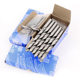 Ordinary white drill factory direct high-speed steel straight shank twist drill drill aluminum iron woodworking drill wholesale