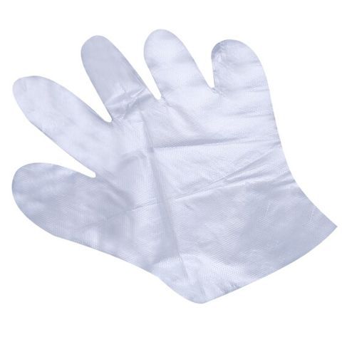 Disposable gloves catering food household transparent PE plastic thin kitchen gloves edible sanitary gloves wholesale