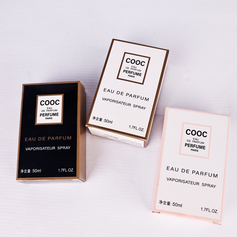 Cooc perfume ladies lasting light fragrance fresh natural feminine cocoa ladies 50ML niche perfume wholesale