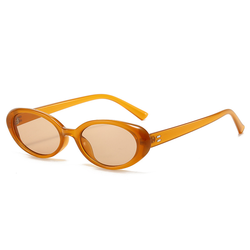 5035 UV-proof glasses retro oval small frame sunglasses Women's European and American fashion online hot sunglasses