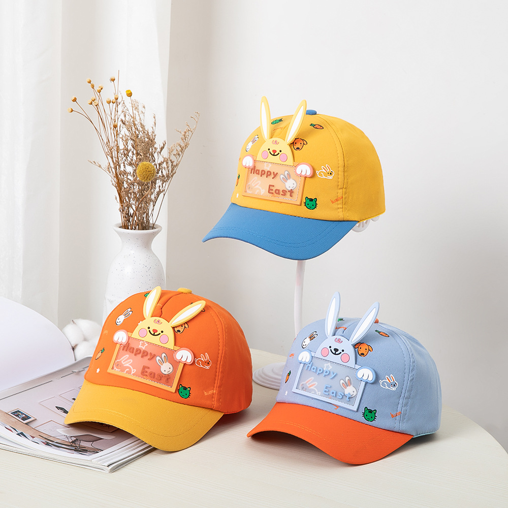 Children's cap 2023 spring and summer new baby cap sunscreen sunscreen baseball cap for boys and girls